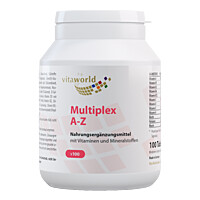 Produktfoto Multiplex Multivitamin A-Z Tabletten 100St