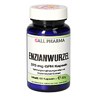 Produktfoto Enzianwurzel 375 mg GPH Kapseln 60St