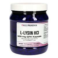 Artikelfoto L-Lysin 500 mg GPH Kapseln 750St