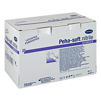 Produktbild Peha-Soft nitrile Unt.Handsch.steril puderfrei M 50X2St
