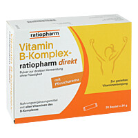 Produktbild Vitamin B-Komplex-ratiopharm direkt Pulver 20St