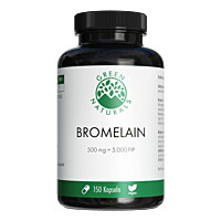Produktbild Green Naturals Bromelain 500 mg vegan mit 5000 FIP 150St