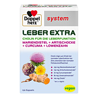 Produktfoto Doppelherz Leber Extra system Kapseln 120St