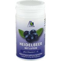 Produktfoto Heidelbeer Kapseln+Lutein+C+E 60St