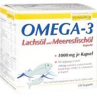 Artikelbild Omega-3 Lachsl und Meeresfischl Kapseln 100St
