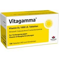Produktfoto Vitagamma Vitamin D3 1.000 I.E. Tabletten 100St