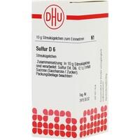 Artikelfoto Sulfur D 6 Globuli 10g