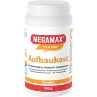 Artikelfoto Megamax Aufbaukost Vanille Pulver 500g