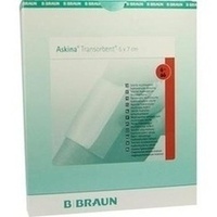 Produktfoto Askina Transorbent 5x7 cm Schaumst.Wundauflage 10St