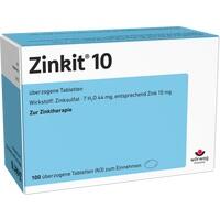 Artikelbild Zinkit 10 berzogene Tabletten 100St