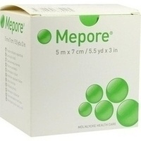 Produktbild Mepore Wundverband unsteril 7 cmx5 m Rolle 