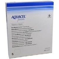 Produktbild Aquacel Foam nicht adhsiv 15x15 cm Verband 5St