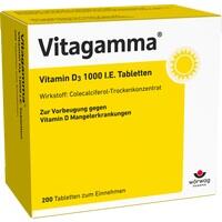Produktbild Vitagamma Vitamin D3 1.000 I.E. Tabletten 200St