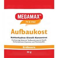 Artikelfoto Megamax Aufbaukost Erdbeere Pulver 30g