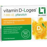 Artikelfoto Vitamin D-Loges 7.000 I.E. pflanzlich Wochendepot 60St