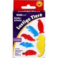 Artikelbild Kinderpflaster lustige Tiere 10St