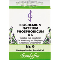 Produktbild Biochemie 9 Natrium phosphoricum D 6 Tabletten 80St