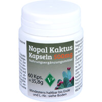 Produktbild Nopal Kaktus 500 mg Kapseln 60St