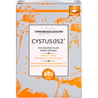 Produktbild Cystus 052 Bio Halspastillen Honig Orange 66St