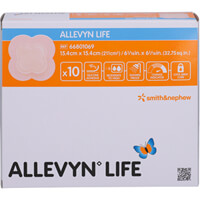 Artikelbild Allevyn Life 15,4x15,4 cm Silikonschaumverband 10St