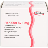 Produktfoto Renacet 475 mg Filmtabletten 200St