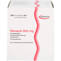 Produktfoto Renacet 950 mg Filmtabletten 200St