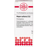 Produktfoto Hepar Sulfuris C 12 Globuli 10g