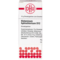 Artikelbild Histaminum hydrochloricum D 12 Globuli 10g