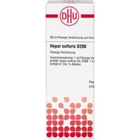 Produktbild Hepar Sulfuris D 200 Dilution 20ml