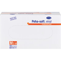 Artikelfoto Peha-Soft Vinyl Unt.Handschuhe unste.puderfrei M 100St