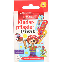 Produktfoto Kinderpflaster Pirat 10St