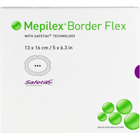 Produktfoto Mepilex Border Flex Schaumverb.haft.13x16 cm oval 5St