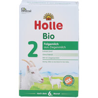 Artikelfoto Holle Bio Folgemilch 2 auf Ziegenmilchbasis Pulver 400g