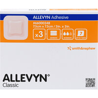 Artikelfoto Allevyn Adhesive 7,5x7,5 cm haftende Wundauflage 3St