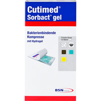 Produktfoto Cutimed Sorbact Gel Kompressen 7,5x15 cm 12St