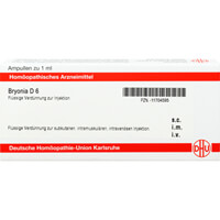 Artikelbild Bryonia D 6 Ampullen 8X1ml