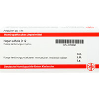 Produktfoto Hepar Sulfuris D 12 Ampullen 8X1ml