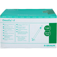 Produktfoto Omnifix F Solo Spr.1 ml Luer-Lock Feindosierung 100St