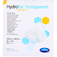 Produktfoto Hydrotac transparent comfort Hydrogelv.12,5x12,5cm 10St