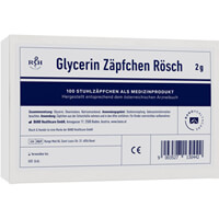 Artikelbild Glycerin Zpfchen Rsch 2 g gegen Verstopfung 100St