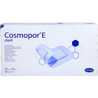 <hr><span style='background-color:yellow;display:inline-block'><span style='color:black;font-size:1.7em'> ⚠ </span><b style='color:red;font-size:1.4em;font-style:italic'>Foto nur ähnlich, von: </b></span><br>COSMOPOR E steril Wundverband  <b><em><u>10x20 cm</u></em></b>