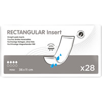 Artikelbild Rectangular Insert mini 11x36 cm without strip