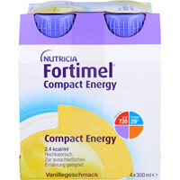 Produktfoto Fortimel Compact Energy Vanille 4X300ml