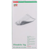Artikelfoto Vliwaktiv Ag Aktivkohle Saugkomp.m.Silber 10x20 cm 10St