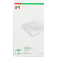 Artikelbild Gazin Mullkomp.10x20 cm steril 8fach 25X2St