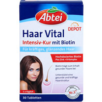 Produktfoto Abtei Haar Vital Depot Tabletten TF 30St