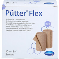Produktfoto Ptter Flex Duo Binde 10 cmx5 m 2St