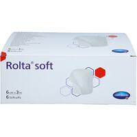 Artikelfoto Rolta soft synth.-Wattebinde 6 cmx3 m 6St