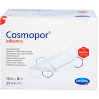 Artikelfoto Cosmopor Advance Wundverband 8x10 cm 25St