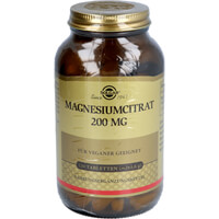 Produktbild Solgar Magnesium Citrat 200 mg Tabletten 120St